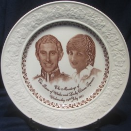 PLATO CONMEMORATIVO BODA LADY DIANA SPENCER (1)